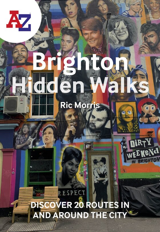 Front cover_A-Z Brighton Hidden Walks: Discover 20 routes in and around the city
