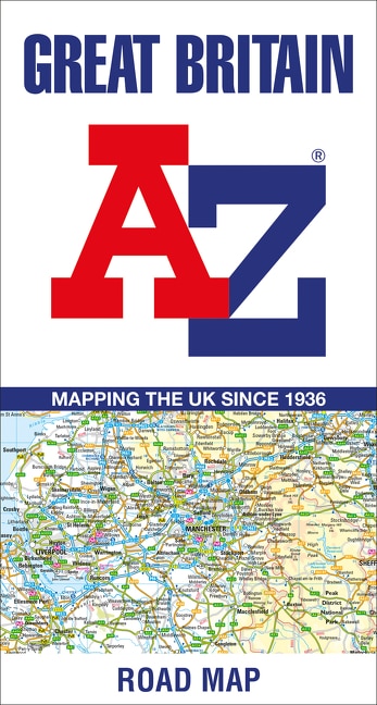 Front cover_Great Britain A-Z Road Map