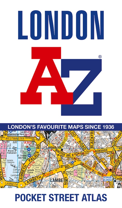 Front cover_London A-Z Pocket Atlas