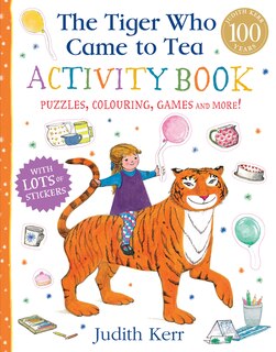 Front cover_The Tiger Who Came to Tea Activity Book