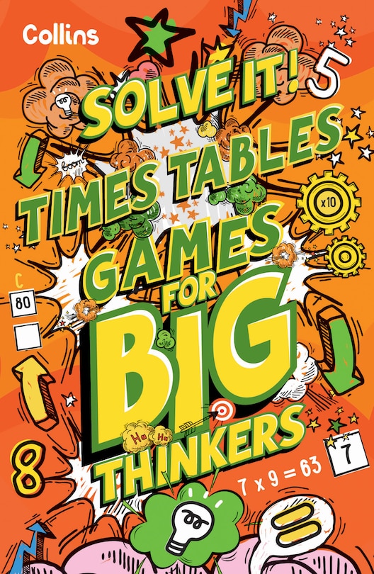 Front cover_Times Table Games for Big Thinkers