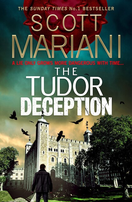 Front cover_The Tudor Deception (Ben Hope, Book 28)