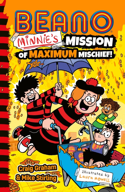 Front cover_Beano Minnie’s Mission of Maximum Mischief (Beano Fiction)