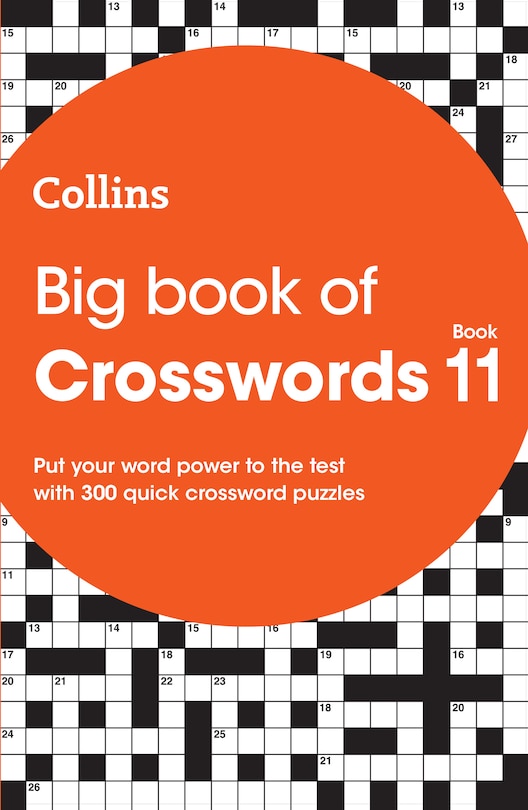 Front cover_Big Book of Crosswords 11: 300 quick crossword puzzles (Collins Crosswords)