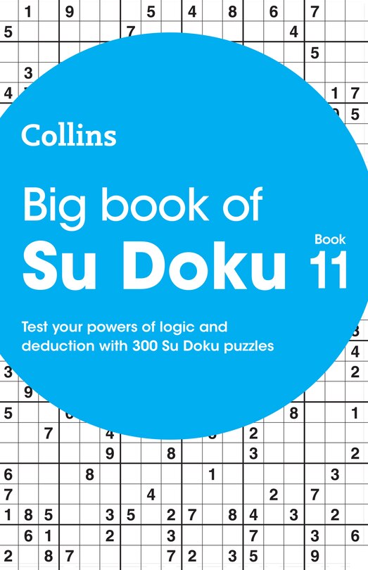 Couverture_Big Book of Su Doku 11: 300 Su Doku puzzles (Collins Su Doku)