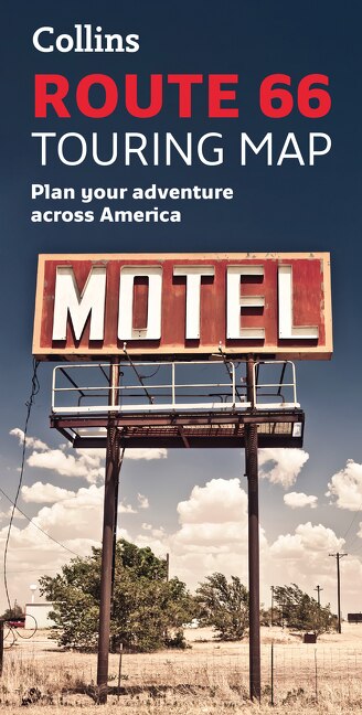 Couverture_Collins Route 66 Touring Map: Plan your adventure across America