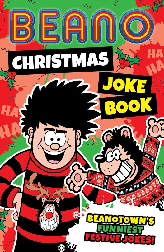 Front cover_Beano Christmas Joke Book