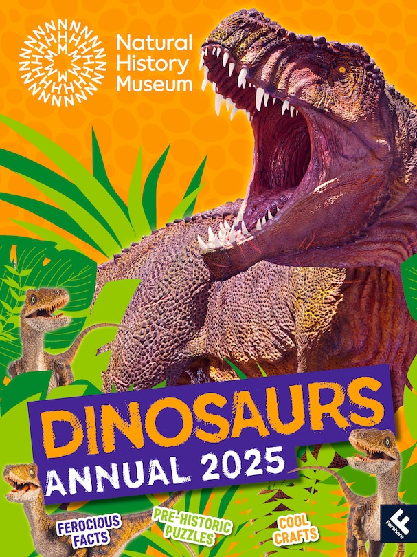 Front cover_Natural History Museum Dinosaurs Annual 2025