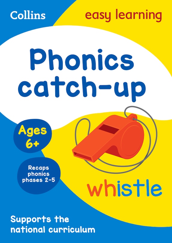 Front cover_Phonics Catch-Up Activity Book Ages 6+