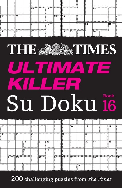 Front cover_The Times Ultimate Killer Su Doku Book 16
