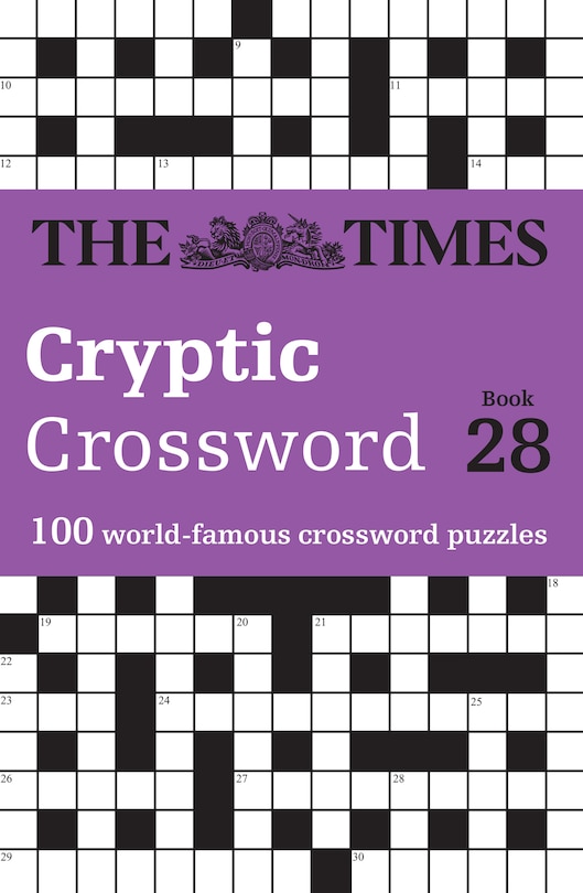 Front cover_The Times Cryptic Crossword Book 28: 100 world-famous crossword puzzles (The Times Crosswords)