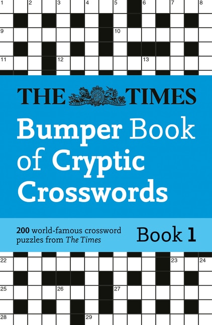 Front cover_The Times Bumper Book of Cryptic Crosswords Book 1: 200 world-famous crossword puzzles (The Times Crosswords)