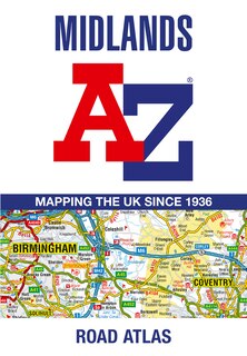 Couverture_Midlands A-Z Road Atlas