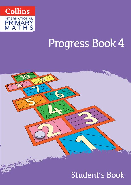 Couverture_Collins International Primary Maths – International Primary Maths Progress Book Student’s Book: Stage 4