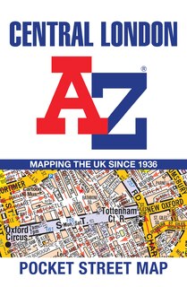 Couverture_Central London A-Z Pocket Street Map