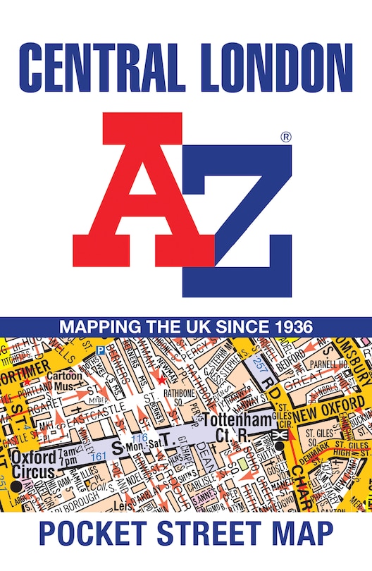 Couverture_Central London A-Z Pocket Street Map