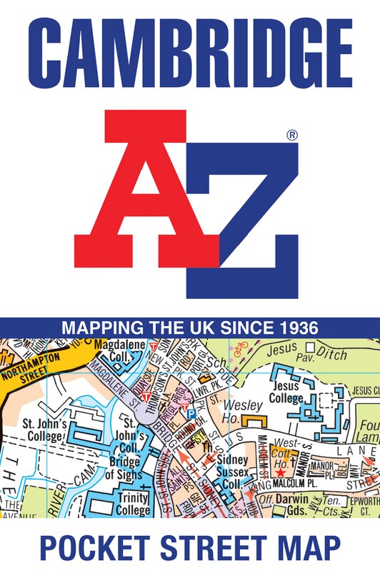 Front cover_Cambridge A-Z Pocket Street Map