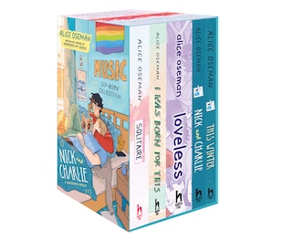 Front cover_Alice Oseman Five-Book Collection Box Set (Solitaire, I Was Born For This, Loveless, Nick and Charlie, This Winter)