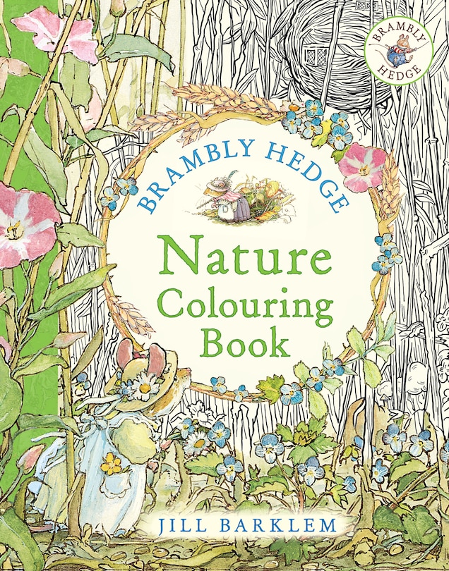 Front cover_Brambly Hedge: Nature Colouring Book