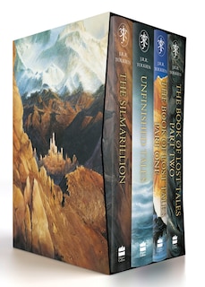 Couverture_The History of Middle-earth (Boxed Set 1): The Silmarillion, Unfinished Tales, The Book of Lost Tales, Part One & Part Two (The History of Middle-earth)