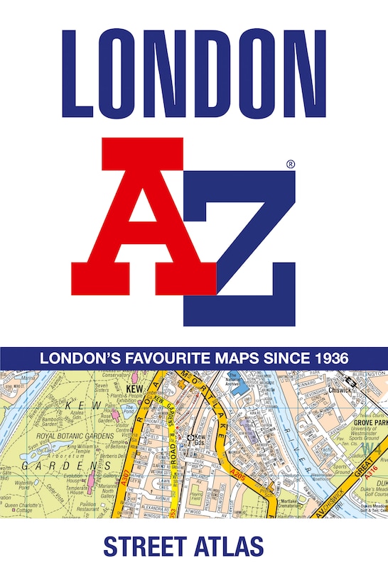 Front cover_London A-Z Street Atlas: Detailed and accurate iconic street map of London