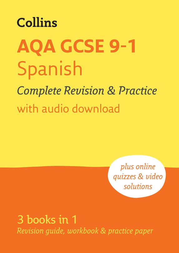 Front cover_Aqa GCSE 9-1 Spanish Complete Revision and Practice