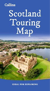 Front cover_Scotland Touring Map: Ideal for exploring