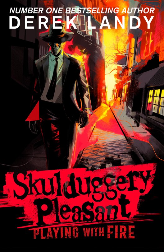 Front cover_Skulduggery Pleasant (2) – Playing With Fire