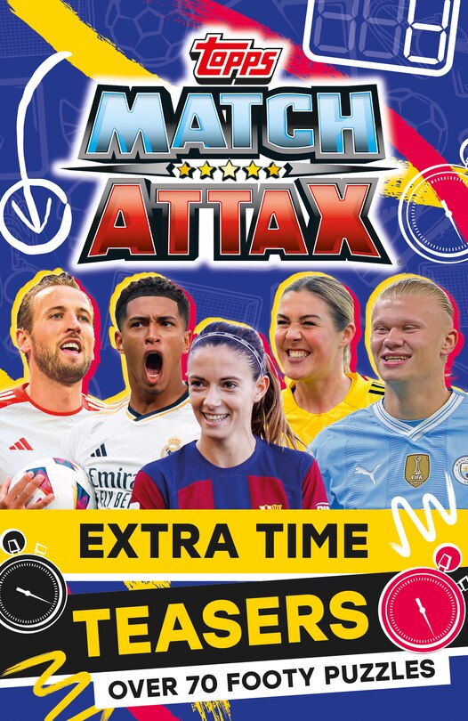 Couverture_Match Attax Extra Time Teasers (Pocket Puzzles)