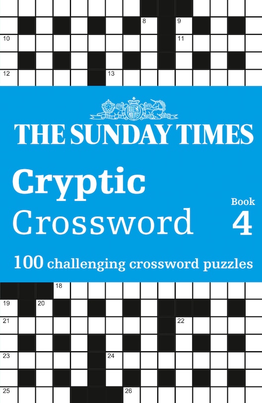 Front cover_The Sunday Times Cryptic Crossword Book 4