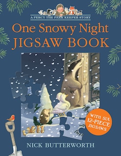 Couverture_One Snowy Night Jigsaw Book (Percy the Park Keeper)