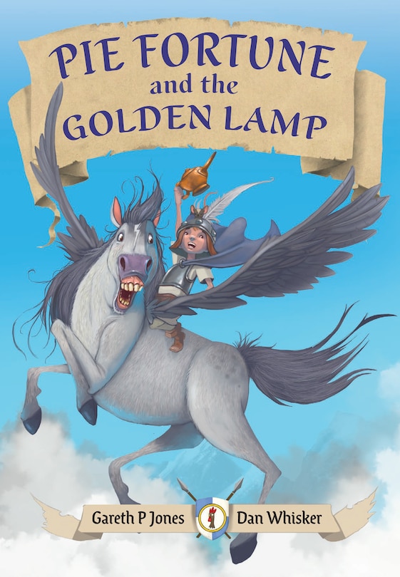 Front cover_Big Cat for Little Wandle Fluency – Pie Fortune and the Golden Lamp: Fluency 10
