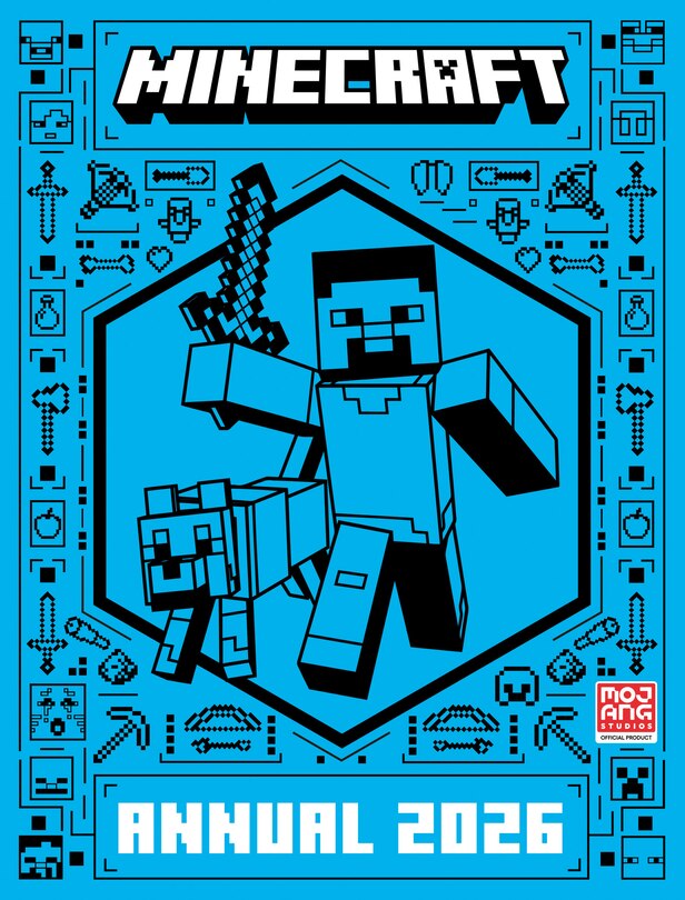 Front cover_Minecraft Annual 2026