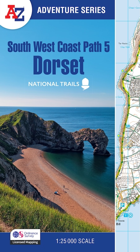 Couverture_South West Coast Path 5 – Dorset: with Ordnance Survey mapping (A-Z Adventure Series)