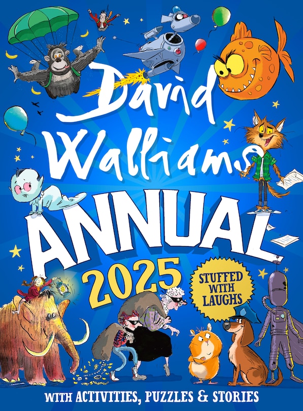 Front cover_David Walliams Annual 2025