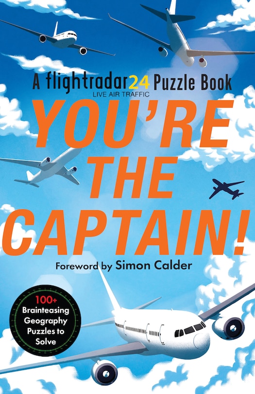Front cover_You’re the Captain!: A Flightradar24 Puzzle Book