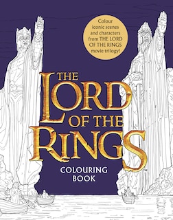 Front cover_The Lord of the Rings Movie Trilogy Colouring Book: Official and Authorised