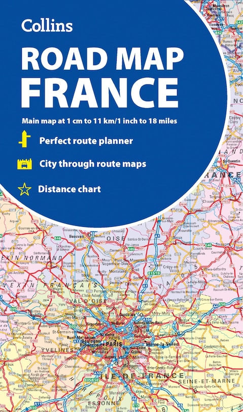Front cover_Collins Road Map of France