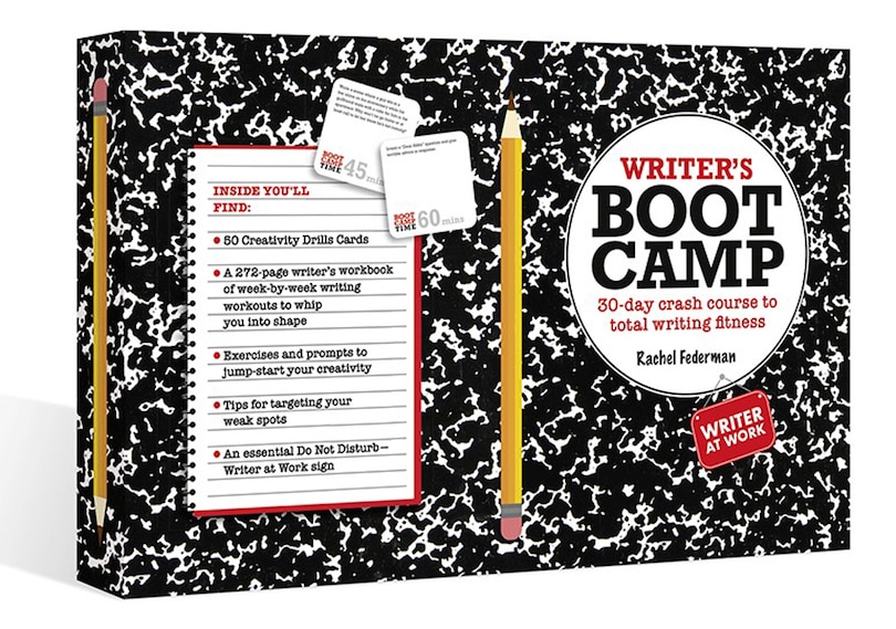 Front cover_Writer’s Boot Camp: 30-Day Crash Course to Total Writing Fitness
