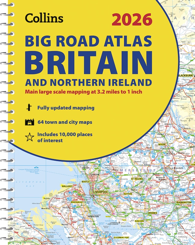 Front cover_2026 Collins Big Road Atlas Britain and Northern Ireland: Clear and detailed map of Britain and Northern Ireland in A3 size with spiral binding (Collins Road Atlas)