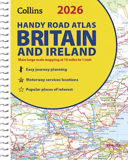 Front cover_2026 Collins Handy Road Atlas Britain and Ireland