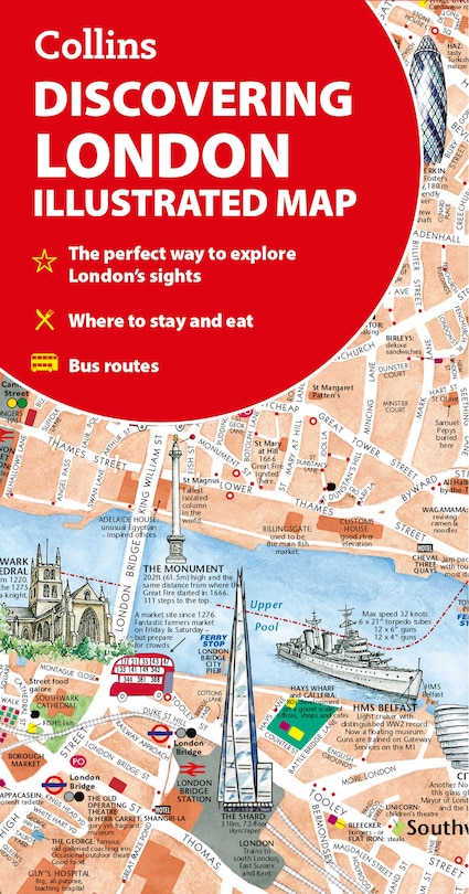 Couverture_Discovering London Illustrated Map