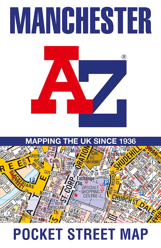 Front cover_Manchester A-Z Pocket Street Map: Accurate street map for easy navigation