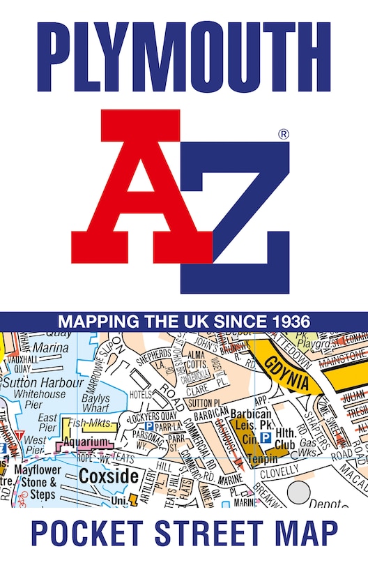 Front cover_Plymouth A-Z Pocket Street Map: Accurate street map for easy navigation