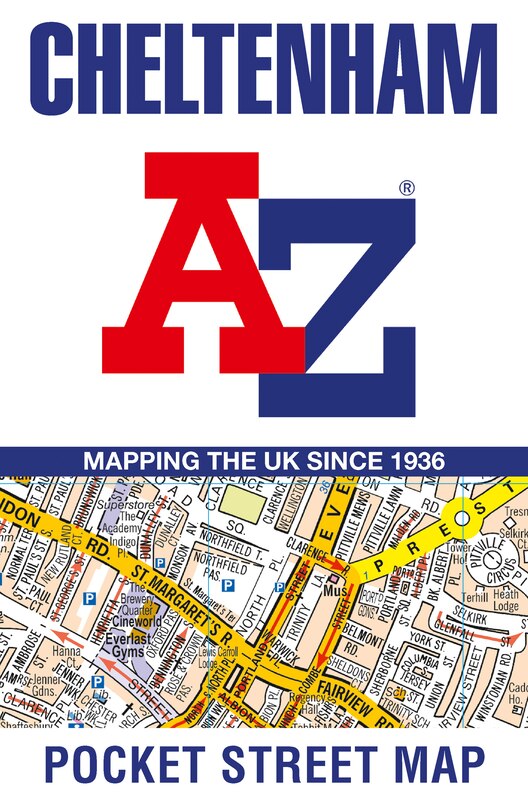 Front cover_Cheltenham A-Z Pocket Street Map: Accurate street map for easy navigation