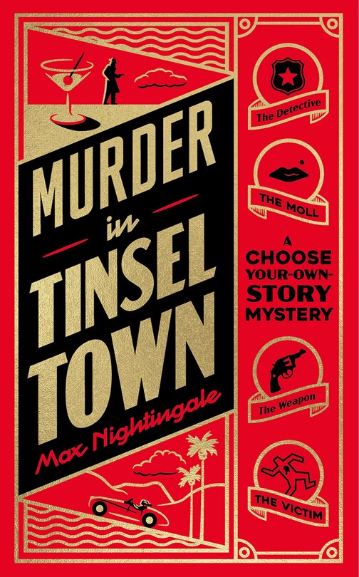 Front cover_Murder in Tinseltown: A Choose-Your-Own-Story Mystery