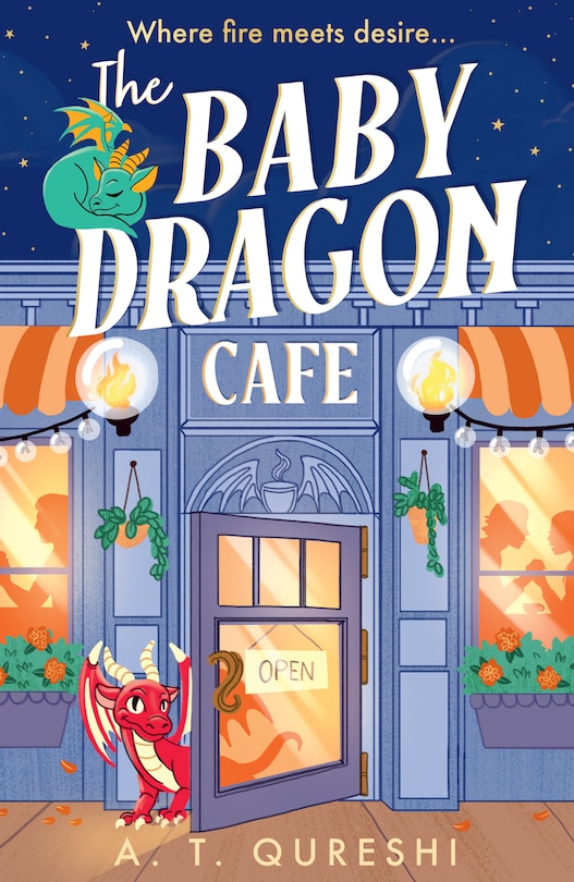 Front cover_The Baby Dragon Cafe (The Baby Dragon series, Book 1)
