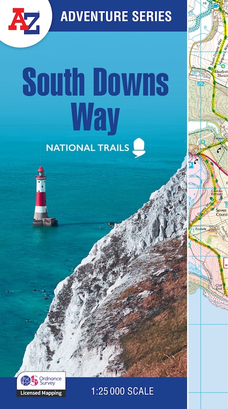 Front cover_South Downs Way: with Ordnance Survey mapping (A-Z Adventure Series)