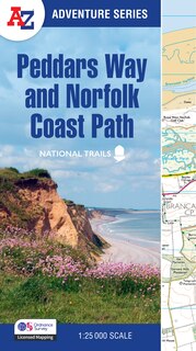 Front cover_Peddars Way and Norfolk Coast Path: with Ordnance Survey mapping (A-Z Adventure Series)