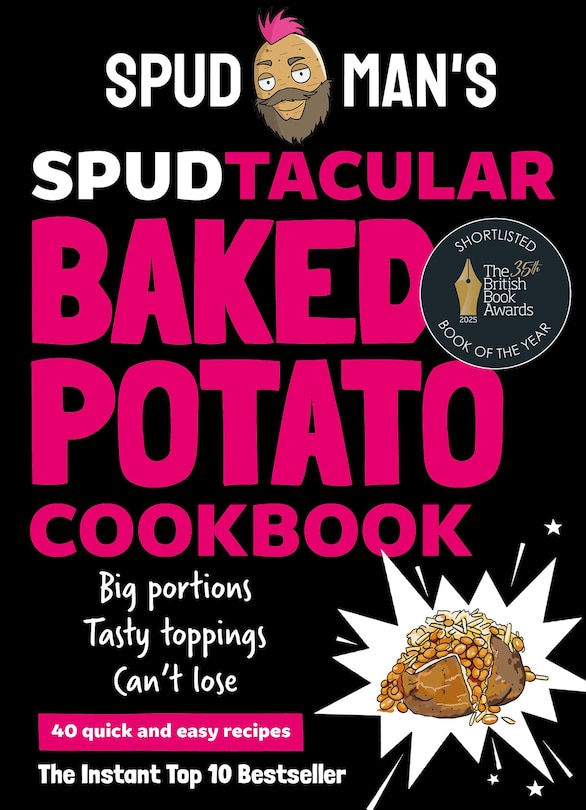 Front cover_Spud Man's Spudtacular Baked Potato Cookbook